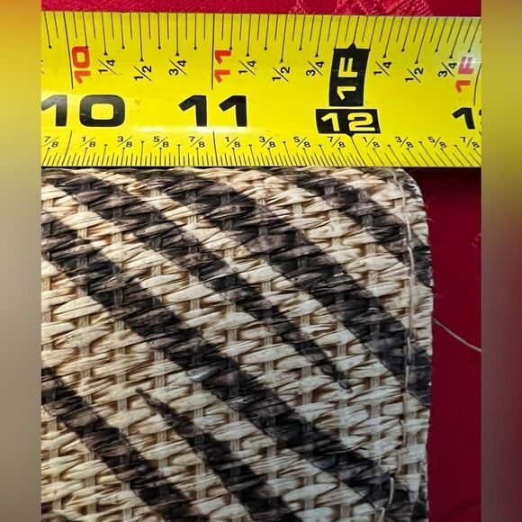 Vintage MMS Design Studio Sea Grass Envelope Clutch Crossbody Bag – Boho Chic - Picture 9 of 9